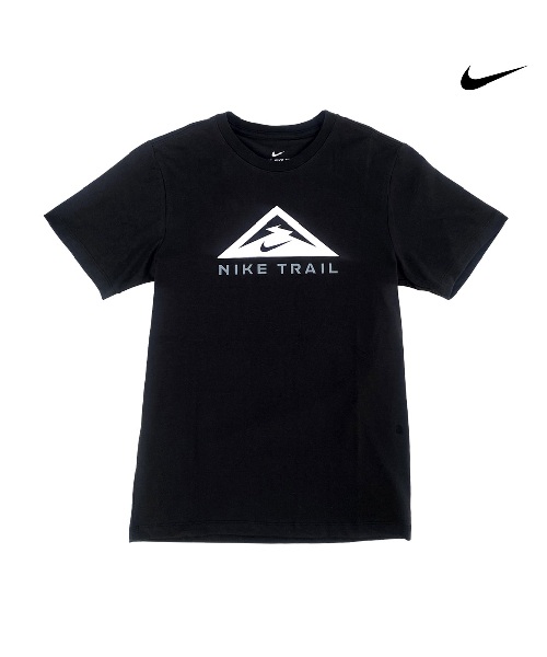 [나이키] 드라이핏 트레일 러닝 티셔츠_블랙 S